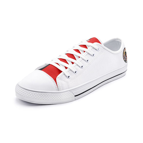 AL - (UGA) Unisex Low Top Canvas Shoes