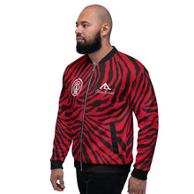 Load image into Gallery viewer, AL - (DREAM BIG) RED ZEBRA Unisex Jacket