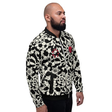 Load image into Gallery viewer, AL (Concrete-Rose) Cream Floral Unisex Jacket