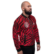 Load image into Gallery viewer, AL - (DREAM BIG) RED ZEBRA Unisex Jacket