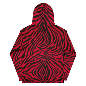 AL (Red Zebra) - Alien Unisex Hoodie