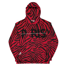 Load image into Gallery viewer, AL (Red Zebra) - Alien Unisex Hoodie