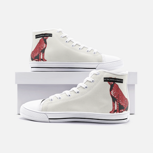 AL (pano SAFARI's) - Unisex High Top Canvas Shoes