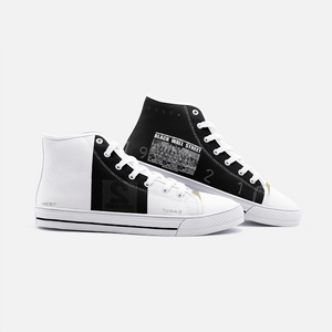 AL (SOVEREIGNTY'S) - Unisex High Top Canvas Shoes