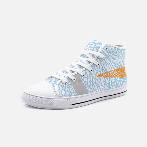 AL (carolina MASTODONS) - Unisex High Top Canvas Shoes