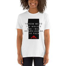 Load image into Gallery viewer, AL-WOLVES (WHITE) Short-Sleeve Unisex T-Shirt