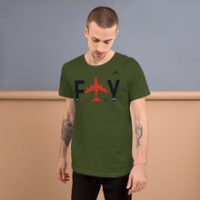 Load image into Gallery viewer, AL - Flight Risk Short-Sleeve Unisex T-Shirt