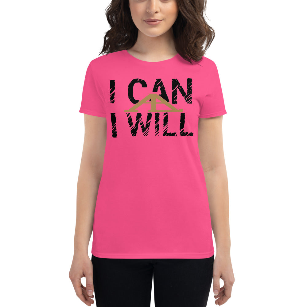 AL - CAN (PINK) Women's short sleeve t-shirt