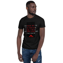 Load image into Gallery viewer, AL-WOLVES (BLACK) Short-Sleeve Unisex T-Shirt