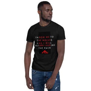 AL-WOLVES (BLACK) Short-Sleeve Unisex T-Shirt