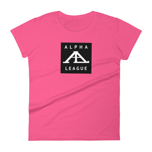 AL -CLASSIC ALPHA (PINK) Women's short sleeve t-shirt