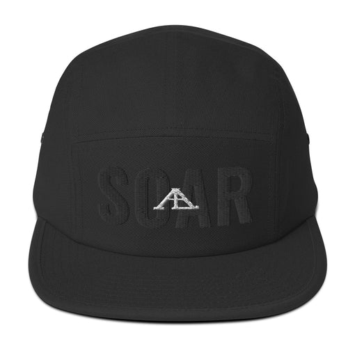 AL - SOAR (BLACK) Five Panel Cap