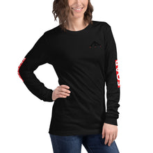 Load image into Gallery viewer, AL RESPECT (BLACK) - Unisex Long Sleeve Tee