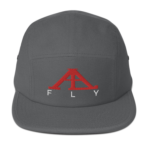 AL - (GREY) FLY - 5 Panel Camper Hat