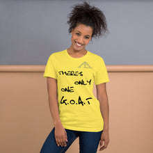 Load image into Gallery viewer, AL - G.O.A.T (Yellow) - Short-Sleeve Unisex T-Shirt