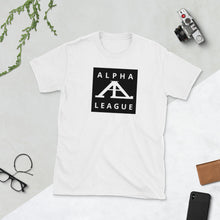 Load image into Gallery viewer, AL - CLASSIC (WHIITE) - ALPHA Short-Sleeve Unisex T-Shirt