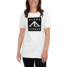 Load image into Gallery viewer, AL - CLASSIC (WHIITE) - ALPHA Short-Sleeve Unisex T-Shirt