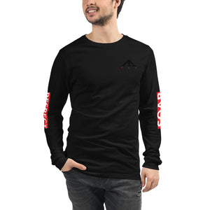 AL RESPECT (BLACK) - Unisex Long Sleeve Tee