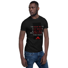 Load image into Gallery viewer, AL-WOLVES (BLACK) Short-Sleeve Unisex T-Shirt