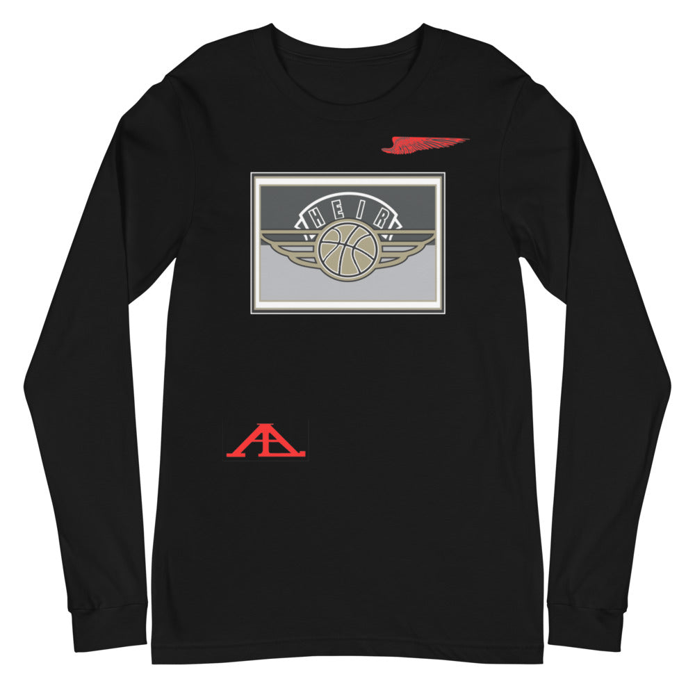 AL HEIR (BLACK) - Unisex Long Sleeve Tee