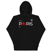 Load image into Gallery viewer, AL PARIS (BLACK) - Unisex Hoodie